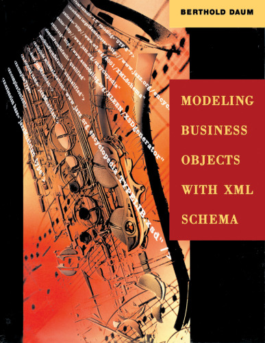 Modeling business objects with XML schema
