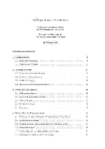 Zufaellige diskrete Strukturen 001