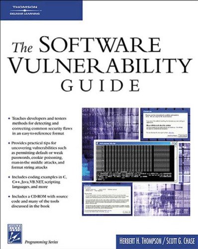 The software vulnerability guide