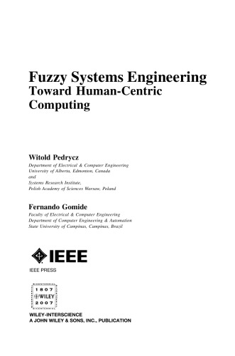 Fuzzy Systems Engineering: Toward Human-Centric Computing