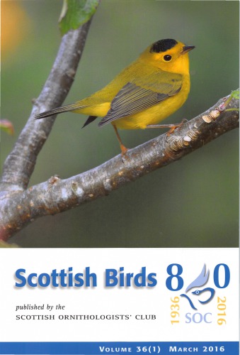 Scottish Birds Volume 36(1) March 2016