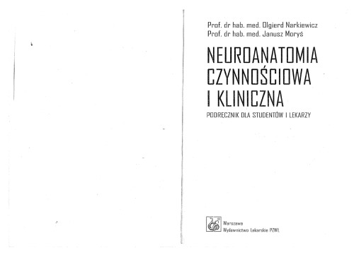 Neuroanatomia czynnościowa i kliniczna