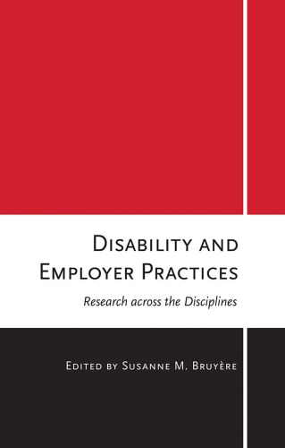 Disability and Employer Practices: Research Across the Disciplines