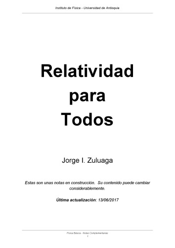 Relatividad para Todos