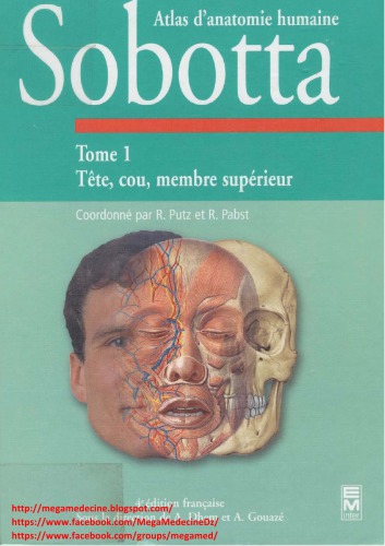Anatomie humaine - Sobotta vol 1