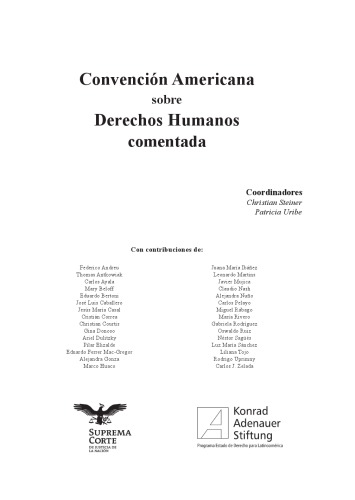 Convención Americana sobre Derechos Humanos comentada