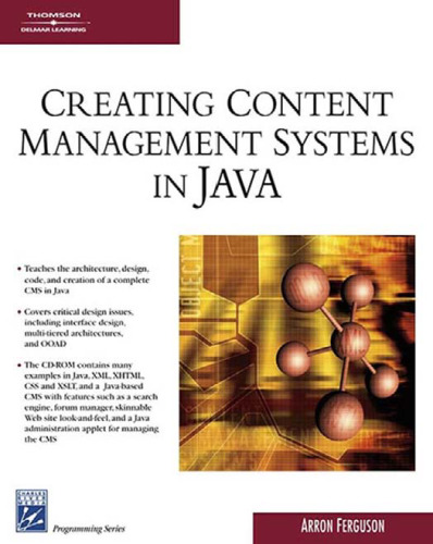 Creating content management systems in Java