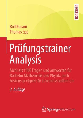 Prüfungstrainer Analysis