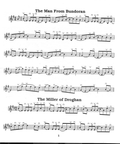 The violin tunes from the videoguide on 2 DVDs 