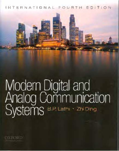 Modern Digital and Analog Communication Systems