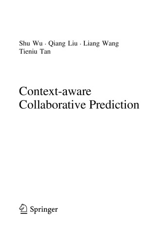 Context-aware Collaborative Prediction