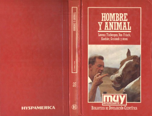 Hombre y animal. Estudios sobre comportamiento