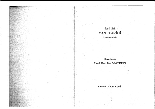 Van Tarihi_Dîroka Wanê_The History of Wan