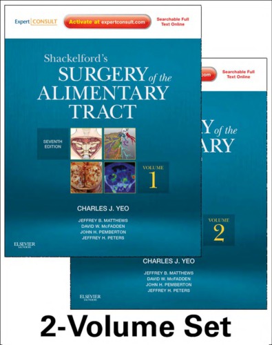 Shackelford’s Surgery of the Alimentary Tract
