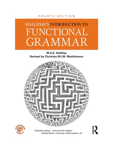 Halliday’s Introduction to Functional Grammar