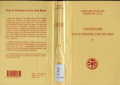 Commentaire sur le Premier Livre des Rois