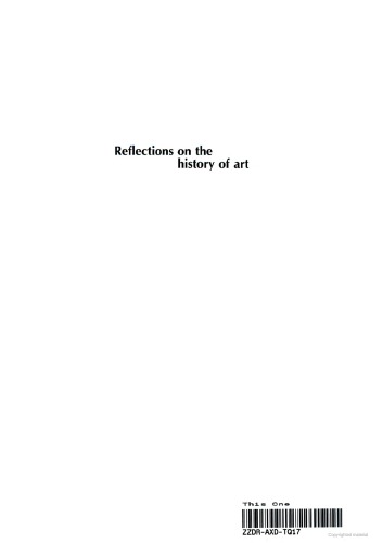 Reflections on the history of art : views and reviews
