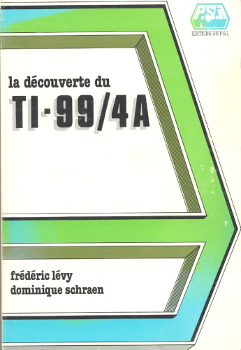 La découverte du Tİ99/4A, Texas Instruments : initiation au BASIC musique & graphiques sur l’écran