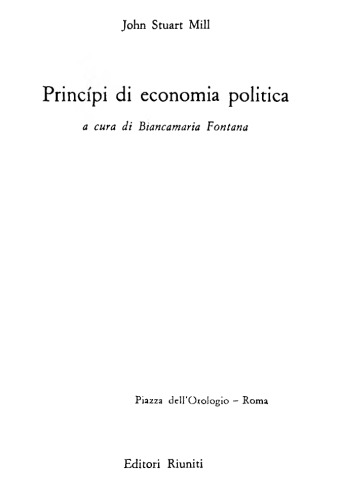 Principi Di Economia Politica