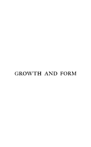 On growth and form