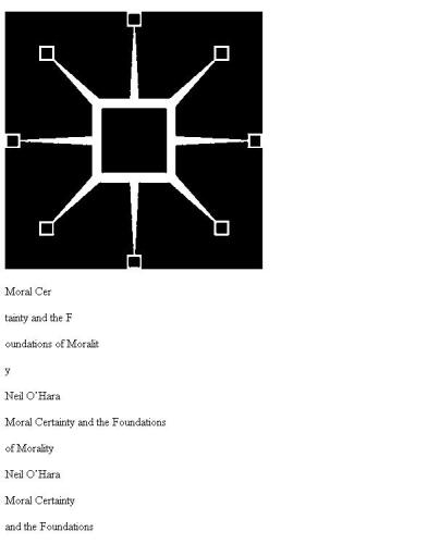 Moral Certainty and the Foundations of Morality