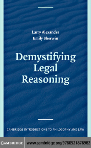Demystifying Legal Reasoning