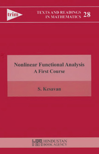 Nonlinear Functional Analysis: A First Course