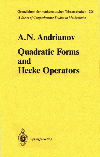 Quadratic Forms and Hecke Operators