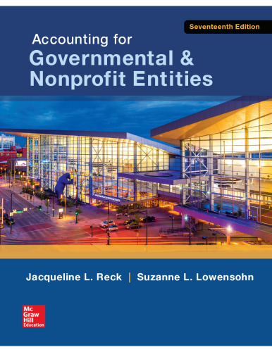 Accounting for Governmental & Nonprofit Entities