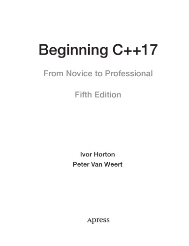 Beginning C++17