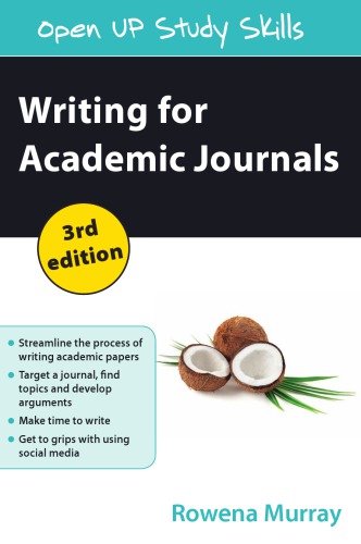 Writing for Academic Journals