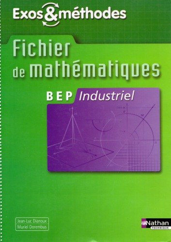 Fichier de Mathématiquest : BEP industriel