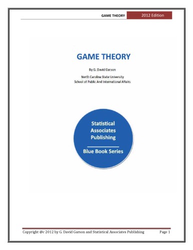 Game Theory