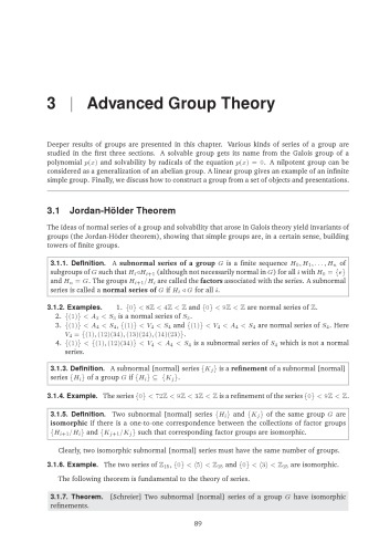 Graduate Abstract Algebra II