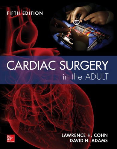Cardiac Surgery in the Adult