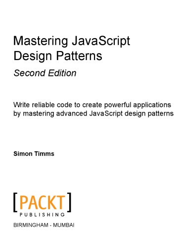 Mastering JavaScript Design Patterns