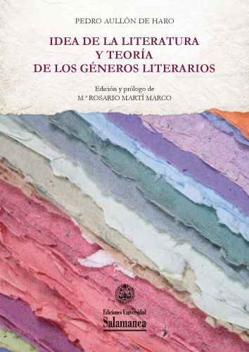 Idea de la literatura y teoría de los géneros literarios