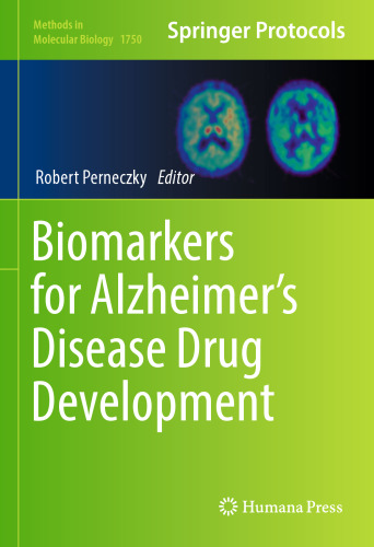  Biomarkers for Alzheimer’s Disease Drug Development
