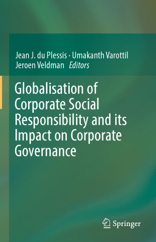 Globalisation of Corporate Social Responsibility and its Impact on Corporate Governance