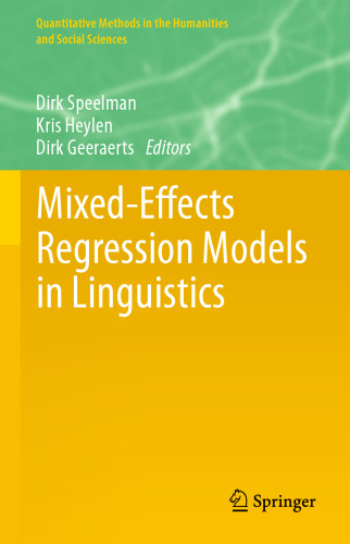 Mixed-Effects Regression Models in Linguistics