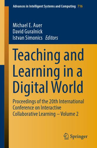  Teaching and Learning in a Digital World: Proceedings of the 20th International Conference on Interactive Collaborative Learning – Volume 2