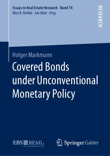 Covered Bonds under Unconventional Monetary Policy