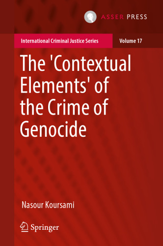 The ’Contextual Elements’ of the Crime of Genocide