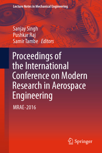 Proceedings of the International Conference on Modern Research in Aerospace Engineering: MRAE-2016