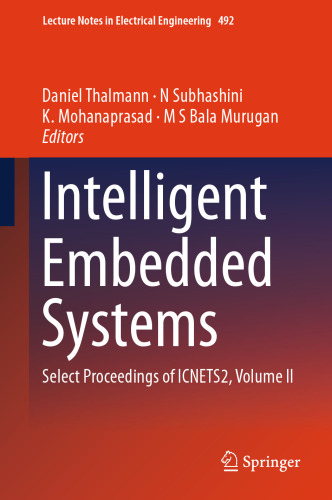 Intelligent Embedded Systems: Select Proceedings of ICNETS2, Volume II