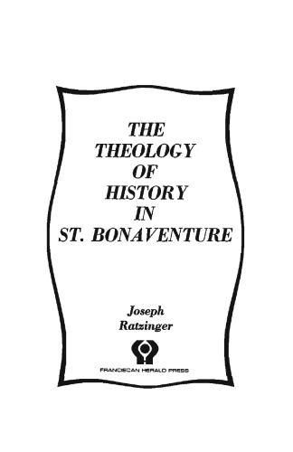 The theology of History in St. Bonaventure