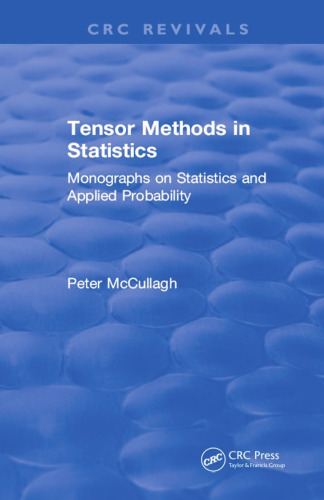 Tensor methods in statistics