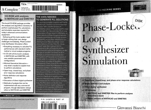 Phase-locked loop synthesizer simulation