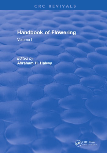 CRC Handbook of flowering vol I