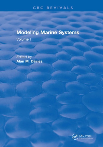 Modeling marine systems. Vol I